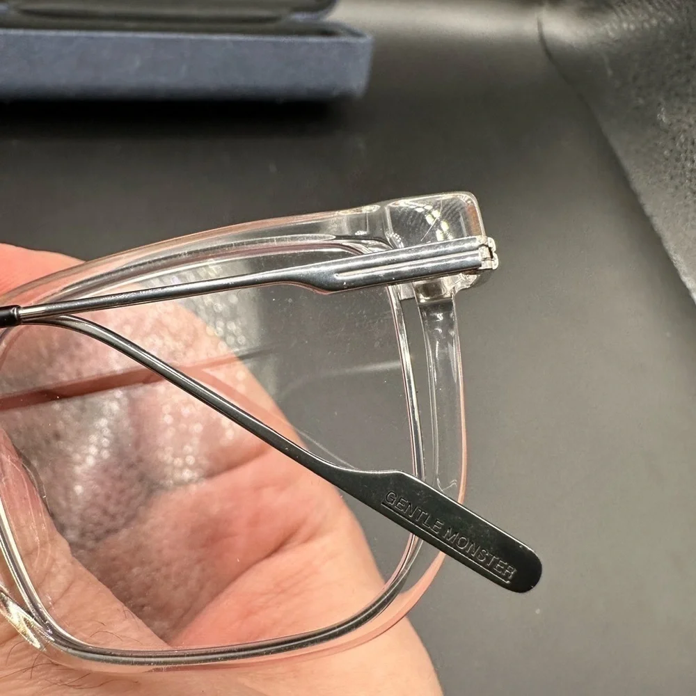 Gentle Monster Titanium Blue Light Blocking Readers